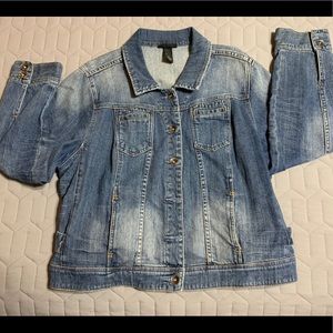 Lane Bryant denim jacket